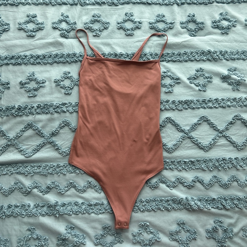 Abercrombie & Fitch Mauve Pink Tank Bodysuit